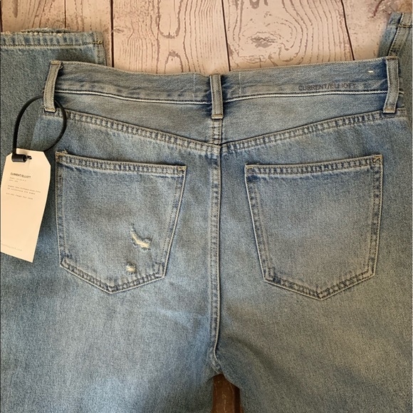 Current Elliott Stovepipe Hartley Straight Jeans - Picture 11 of 11